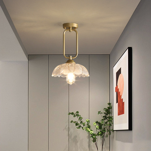 北欧过道灯走廊灯简n约现代网红日式 灯具入户阳台门厅天花玄关灯