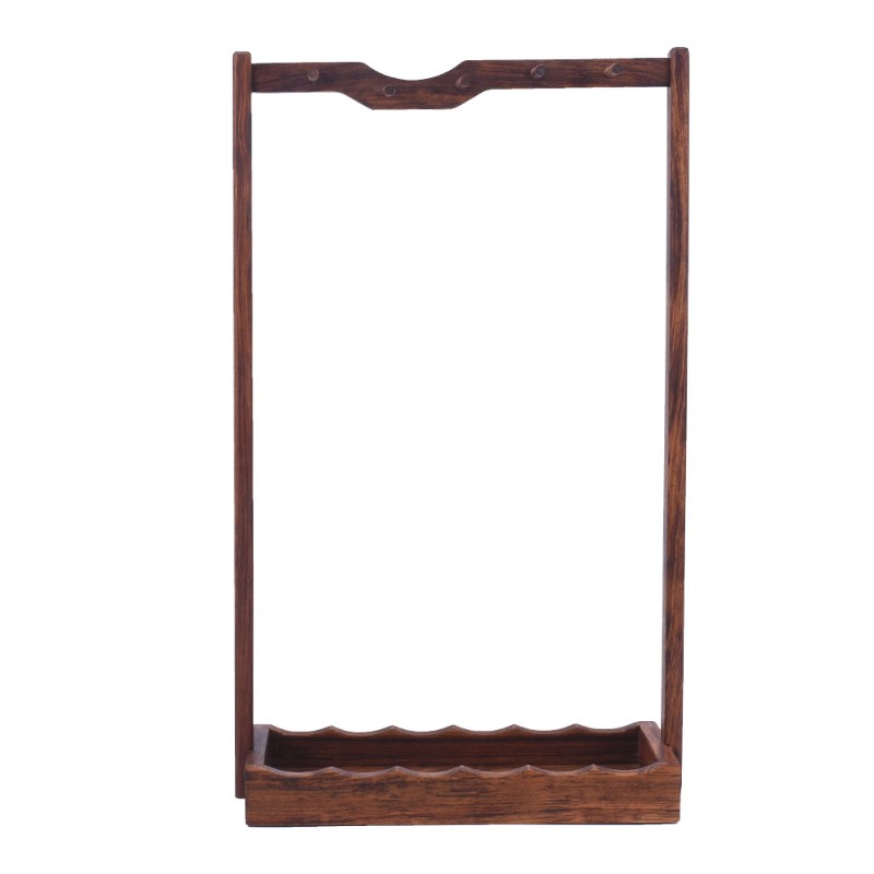 抒写毛笔a架高档复古挂架红木笔挂檀香木明式毛笔架多功能带托盘1