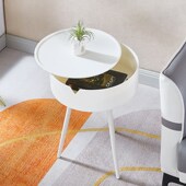 床头柜个性 小茶几可爱艺术感儿童男孩塑料加厚沙发边几 创意时尚