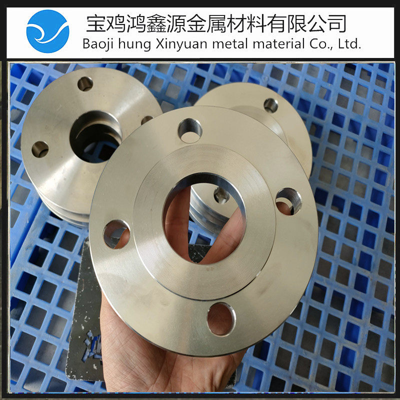 TA2法兰纯钛耐腐蚀平焊法兰锻造化工管道钛合金法兰非标法兰定制H