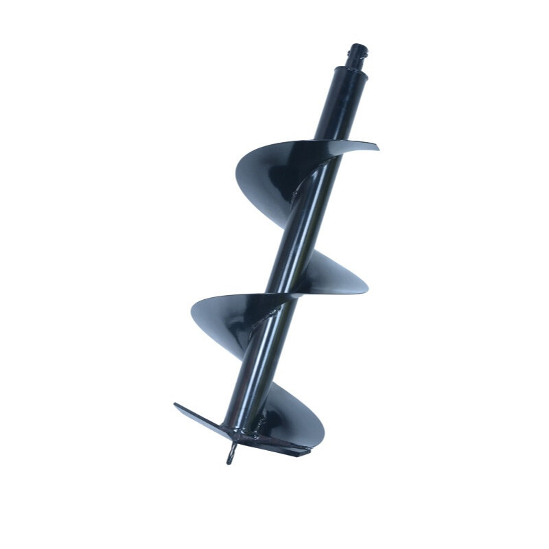 大直径合金单叶钻头螺旋土钻地钻配件植树挖洞钻冰电钻