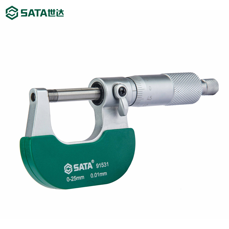 世达工具千分尺0-2550/75MM螺旋测微器壁厚仪外径千分尺卡尺91531