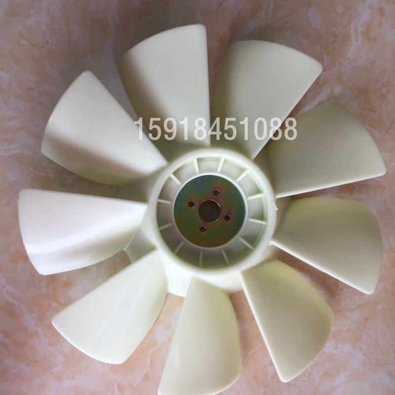 挖掘机配a件卡特E120B E200B E320B卡特320V1V2风扇叶S6K风叶