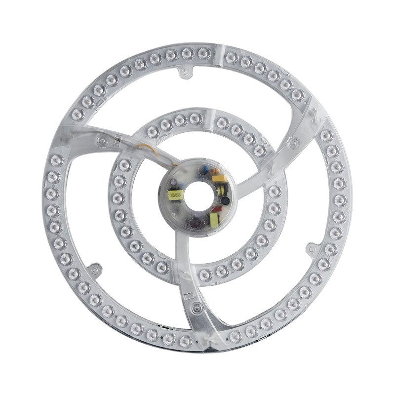 led吸顶灯芯磁吸圆形飞利浦吊扇光源模组替换通用适用雷士风扇灯