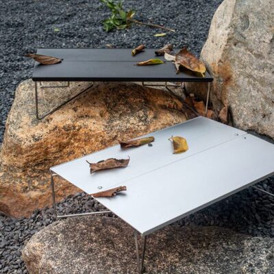 一秒折叠户外超轻迷你铝合金折叠桌子便携式野营烧烤野餐桌soto款