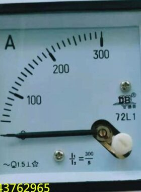 DB 德表 交流电流表 72L1-300/5A 300A 广东德庆电表制造有限公司