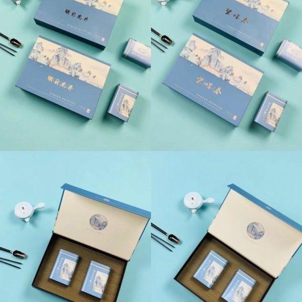 明前龙井碧螺春新款礼盒250克2罐半斤装小号铁罐空包装茶叶盒无茶,包装,茶叶包装,淘宝优惠券,粉丝福利购,淘宝优惠卷