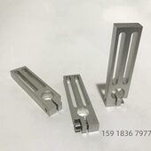 双槽滑移支架 双槽支架 双槽固定支架U型槽固定夹滑移70支架Tφ12