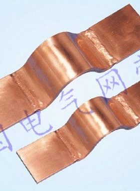 MST 10*100*450MM 紫铜母线伸缩节 铜软连接 铜排连接带 软铜带