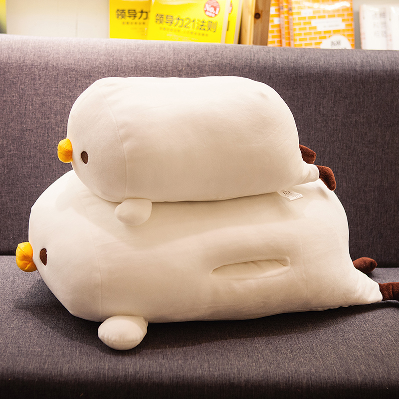 可爱陪睡抱枕公仔毛绒玩具睡觉抱娃娃超软女生玩偶小鸡治愈系床上