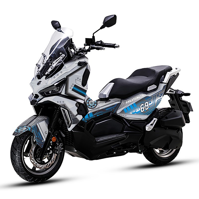 定制三阳哈士奇150ADV贴花改装贴F纸车身贴全车保护贴膜防水版画