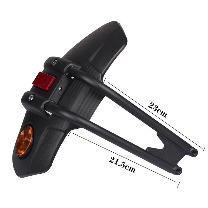 适用于隆鑫无极iRR660S摩托车改装后挡泥板后轮挡泥瓦后盾加大配