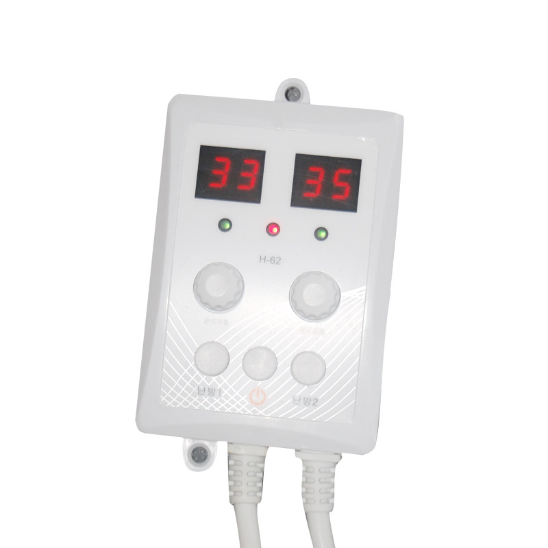 韩国进口双控温控器电热板静音时控开关电地暖电暖炕温控器
