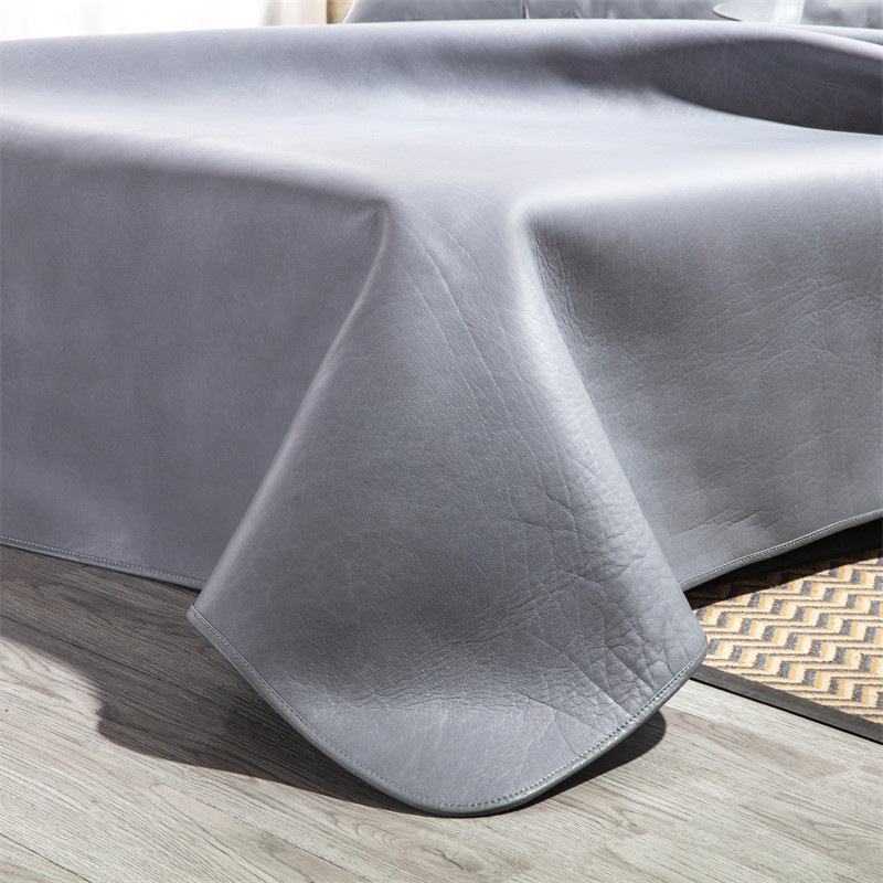 天然古法无涂层原生态整张清水头层牛皮席1.8米软席真皮床垫硬席