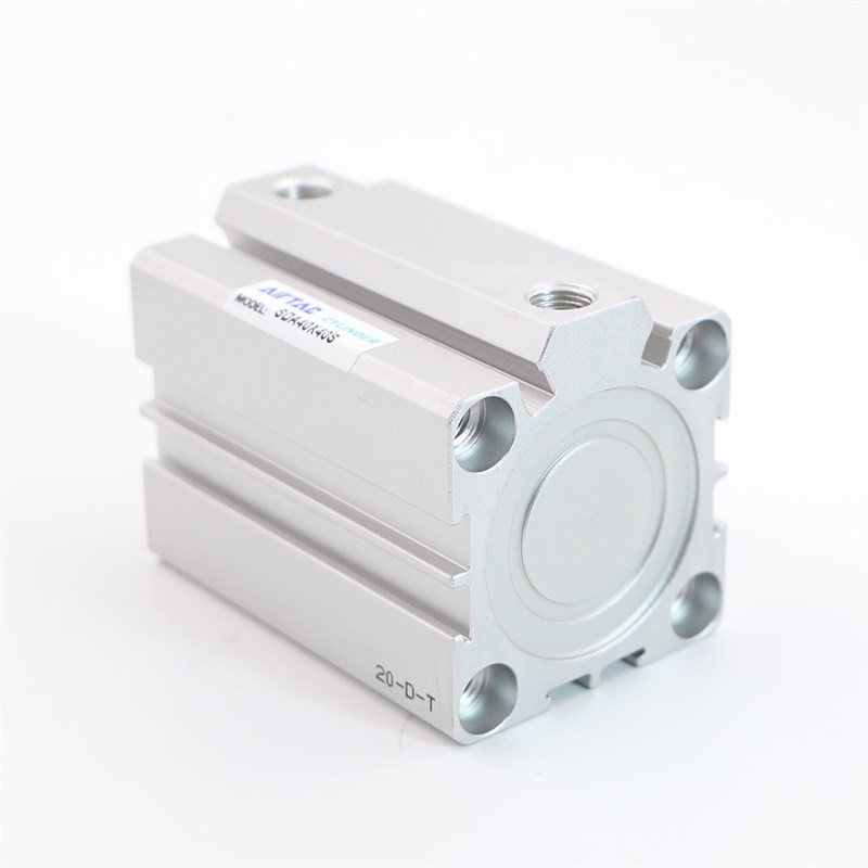 SDA40-S原装亚德客薄型气缸SDAS40X5X10X15X20X30X40X50X75-S带磁