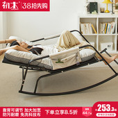 双人摇椅家用懒人沙发阳台休闲摇摇椅客厅大人躺椅舒适可躺沙发椅