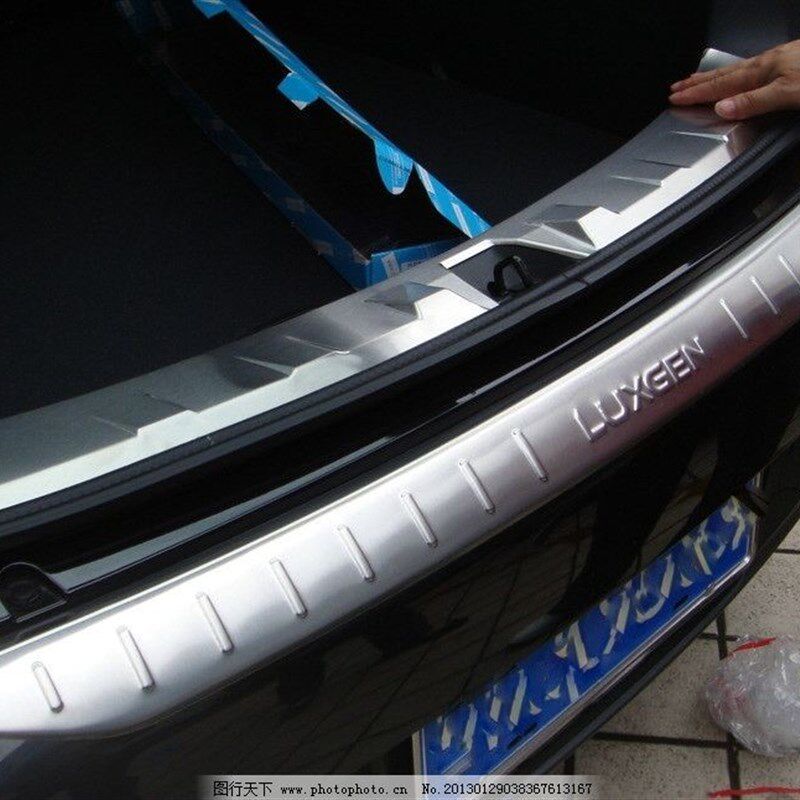 11-16款纳智捷大7后护板纳智捷U7 SUV后备箱尾门踏板后杠不锈钢