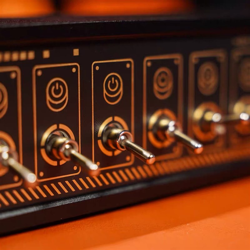 USBHUB转换器区块化插排扩展坞独立控制钮子开关复古男友礼物桌搭