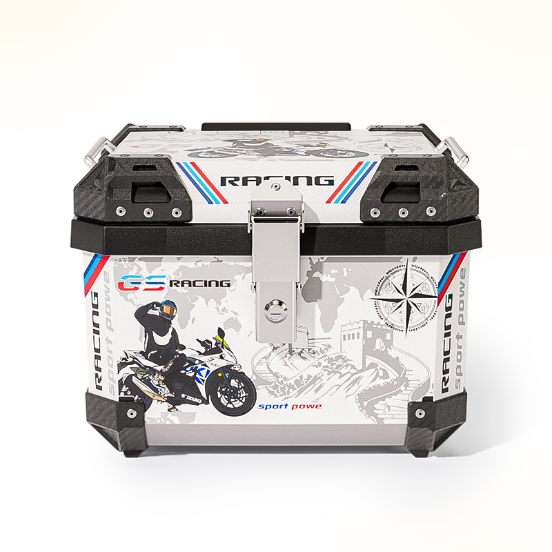 电动滑板车后尾箱机车尾箱电动车后备箱加大容量通用外送工具箱