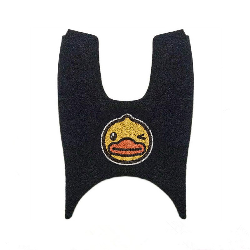 适用飞鹰乐行125摩托车脚垫FY110T-9飞鹰UFR125防水丝圈脚踏板垫