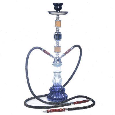水烟酒吧壶阿拉伯玻璃shisha全套ktv中号大管套装筒家用清吧烟雾