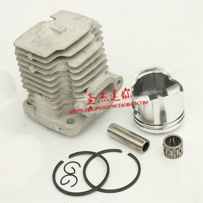 迷你摩托车配件49CC小u跑车小越野气缸活塞环缸套二冲小跑配件