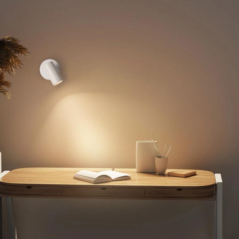 免安装LED充电遥控调光磁吸壁灯免布线床头阅读免打孔照画补光灯