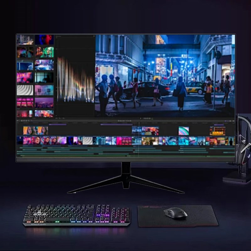 无边框22/24/27/32寸/19寸高清宽屏显示器办公影音监控顺丰包邮