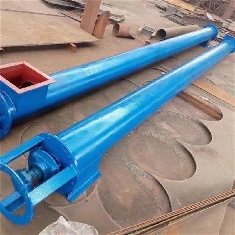 螺旋输送机管型U型绞龙碳钢不锈钢输送设备粉料颗粒物料上料机
