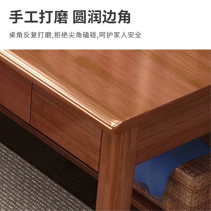 实木书桌靠窗长条桌子家用书房办公桌简约电脑桌卧室双人写字桌椅