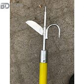 异物杆异物清除杆绝缘杆电力铁路用异物杆绝缘异物清除杆4米6米