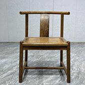 红木家具鸡翅木圈椅新中式 太师椅休闲椅官帽椅实木椅子靠背椅茶椅