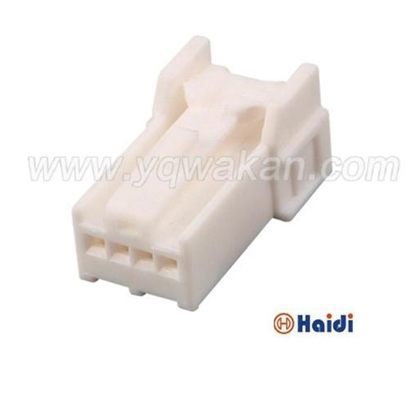 4孔适用日产尼桑后视镜汽车接插件 4P连接器含端子 DJ7041-0.7-21