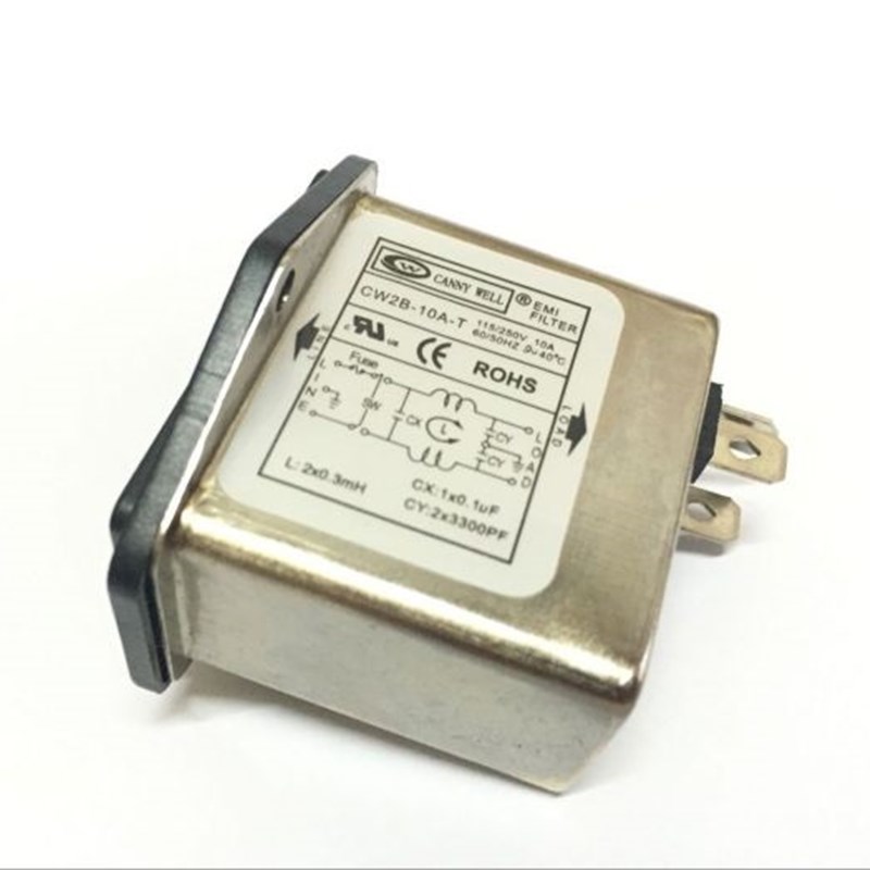CANNYWELL 带开关 电源滤波器 CW2B-10A-T CW2B-6A-T CW2B-3A-T