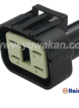 344080-1 汽车6.3系列防水接插件 4P连接器含端子 DJ7043A-6.3-21