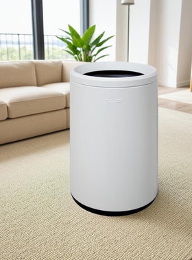 GNF垃圾桶 不锈钢无盖简约北欧风家用厨房卧室客厅卫生间商用酒店