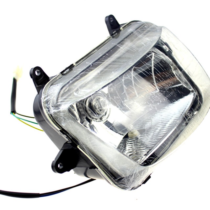 雅马哈天剑YBR125JYM110-2 C8飞致JYM150-5 YS前大灯水晶前方大灯
