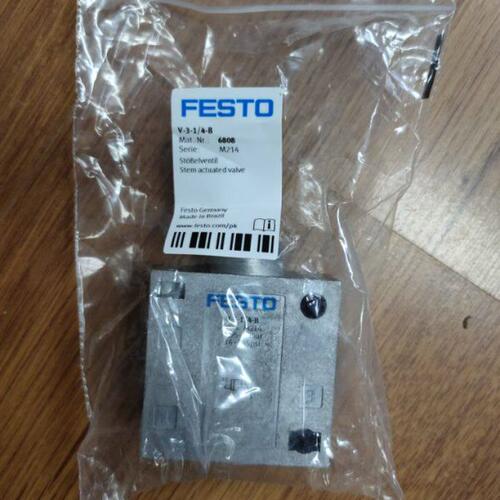现货销售德国FESTO 直动圆头式阀 V-3-1/4-B 6808 V-5-1/4-B 6809