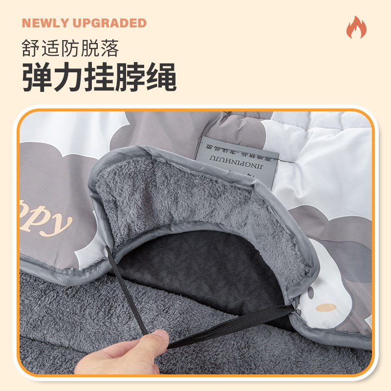 爱玛欣果q101电动车挡风被冬季加绒加厚防水艾玛电瓶摩托车防寒罩