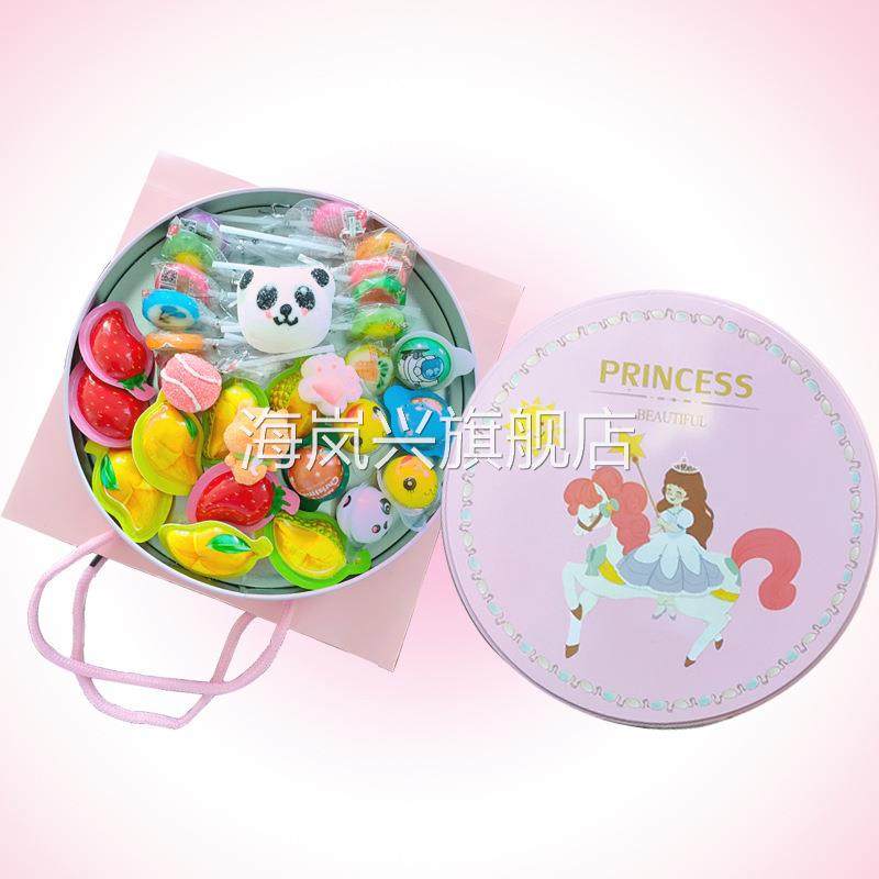 儿童节糖果礼盒装棉花糖软糖高颜值棒棒糖零食小礼物送男女友儿童