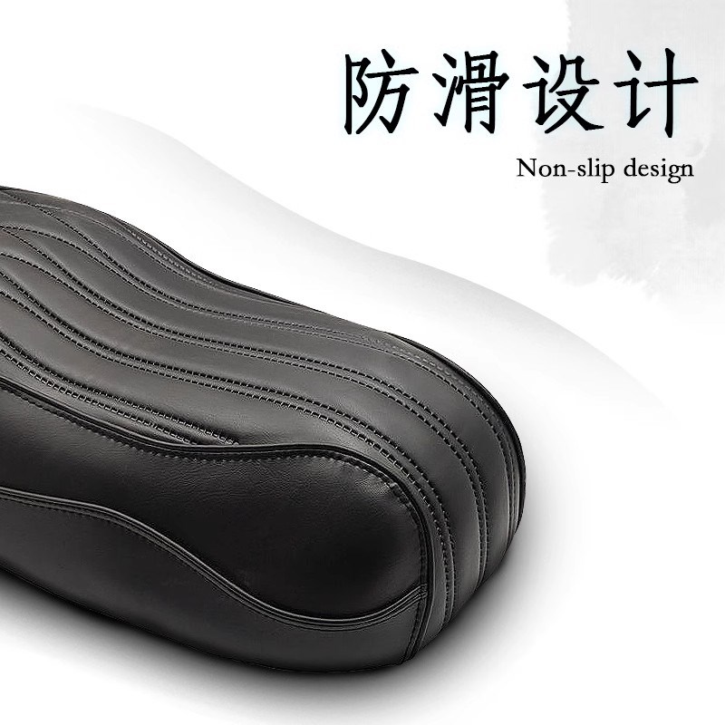 适用深远GT1电动车新p款直上53cm复古一体坐垫 后座包短尾架后靠