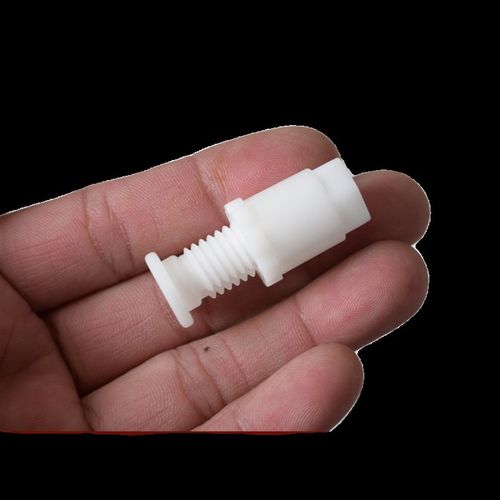 立柱螺丝笼门限位器鸡笼不锈钢笼门锁件立柱固定养殖塑料螺丝全套