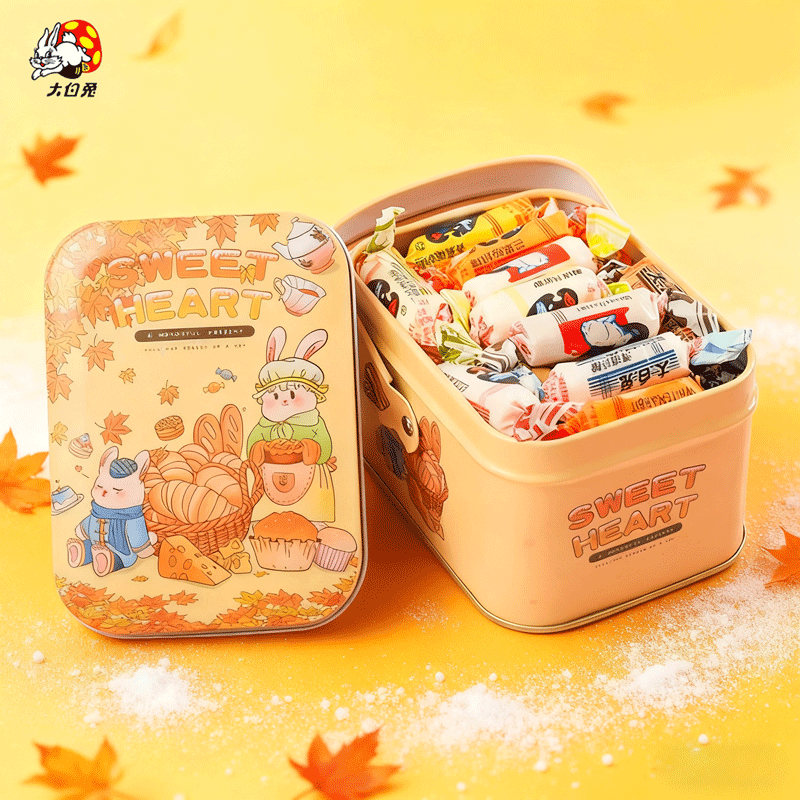 大白兔奶糖12种混合口味糖果