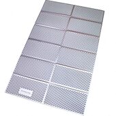 自由之峰EW120户外双人铝膜蛋巢折叠防潮垫打地铺加宽蛋槽午睡垫