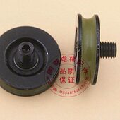 贝斯特 6200带轴 蒂森电梯门挂轮 电梯挂门轮含轴 电梯配件