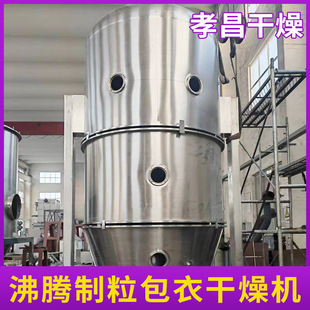 沸腾干燥制粒机颗粒混合制粒干燥茶多酚肥料沸腾制粒干燥孝昌供应