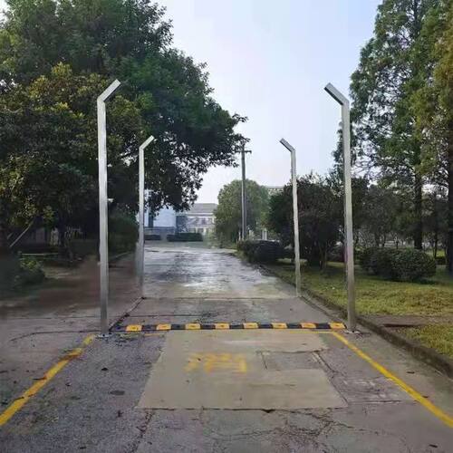 全自动养殖场物流园车辆消毒通道  医院大门消毒喷雾机