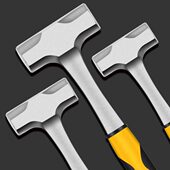 锤子一体八角锤手锤工地石工大锤实心铁榔头砸墙拆除工具大号锤头