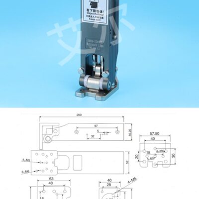 天行机械手配件侧姿组JDCH-3240DL侧资组90度翻转气缸气动BC-32