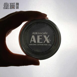 58mm粉碗咖啡机手柄不锈钢双杯精密过滤萃取18g20g配件滤纸分水网